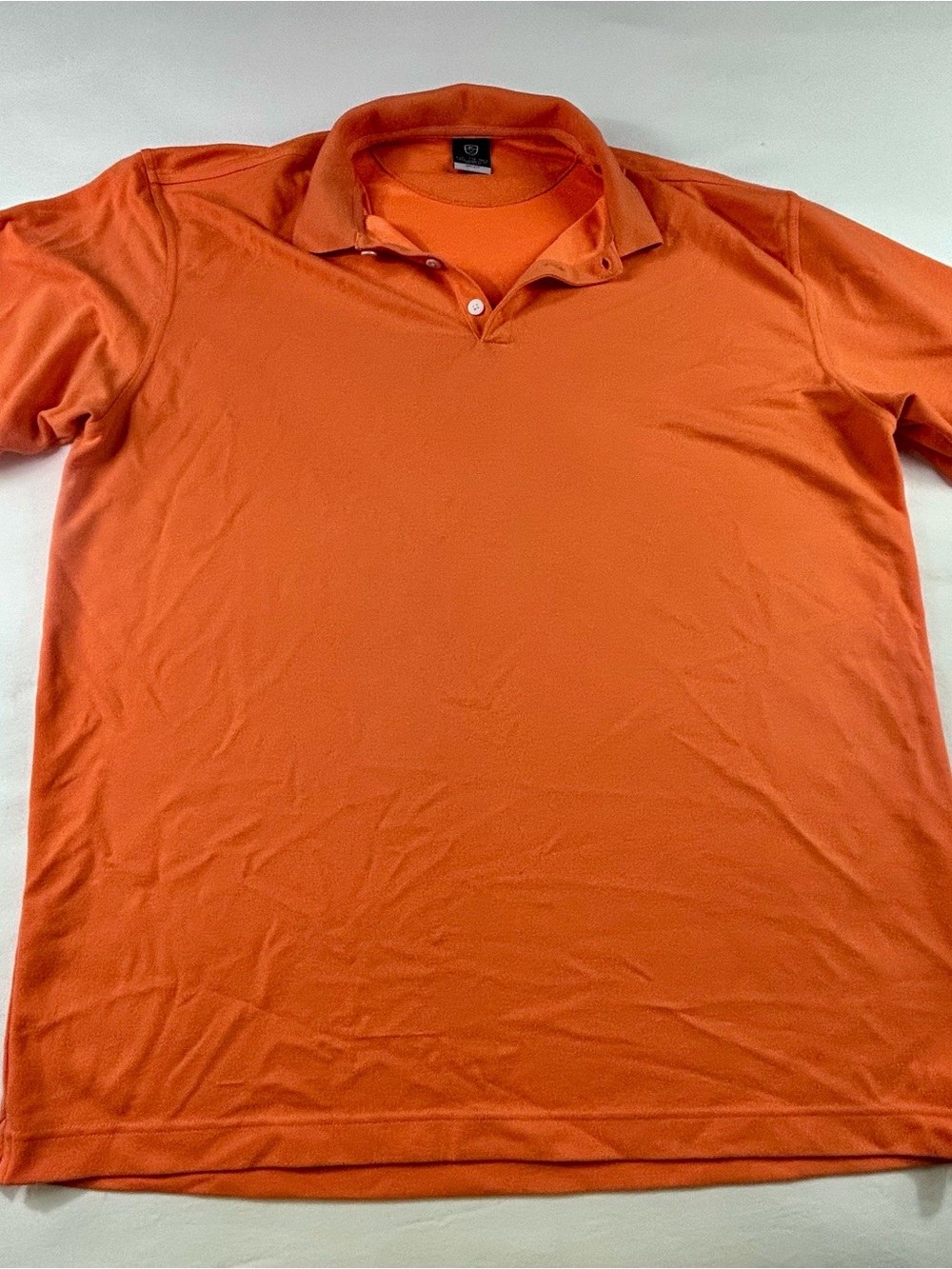 Nike Men's Orange Golf Polo Shirt